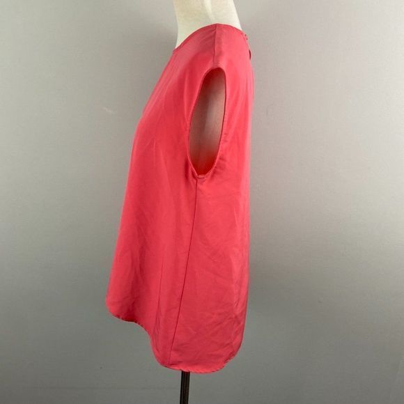 🌿4/$35‎ 🌿MONTEAU Pink Sleeveless Blouse - Picture 3 of 7
